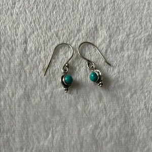 Silver and Turquoise Earrings